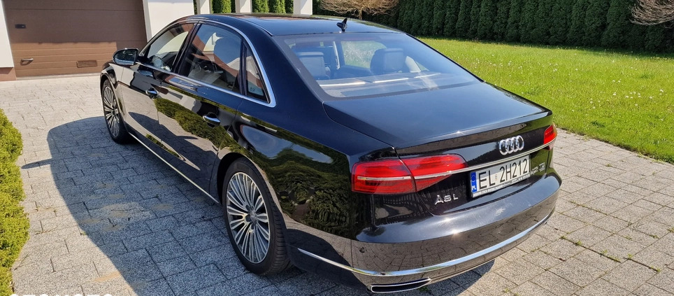 Audi A8 cena 202950 przebieg: 117000, rok produkcji 2016 z Łódź małe 742